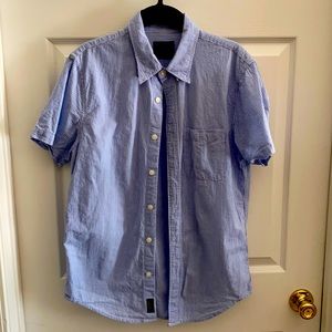 Abercrombie men’s button down short sleeve shirt